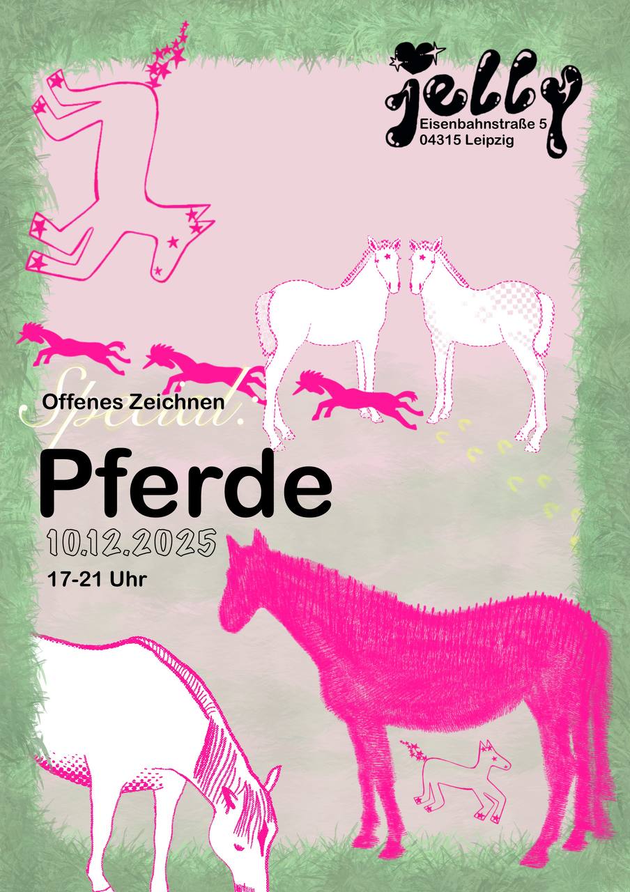 Offenes Zeichnen - SPECIAL PFERDE