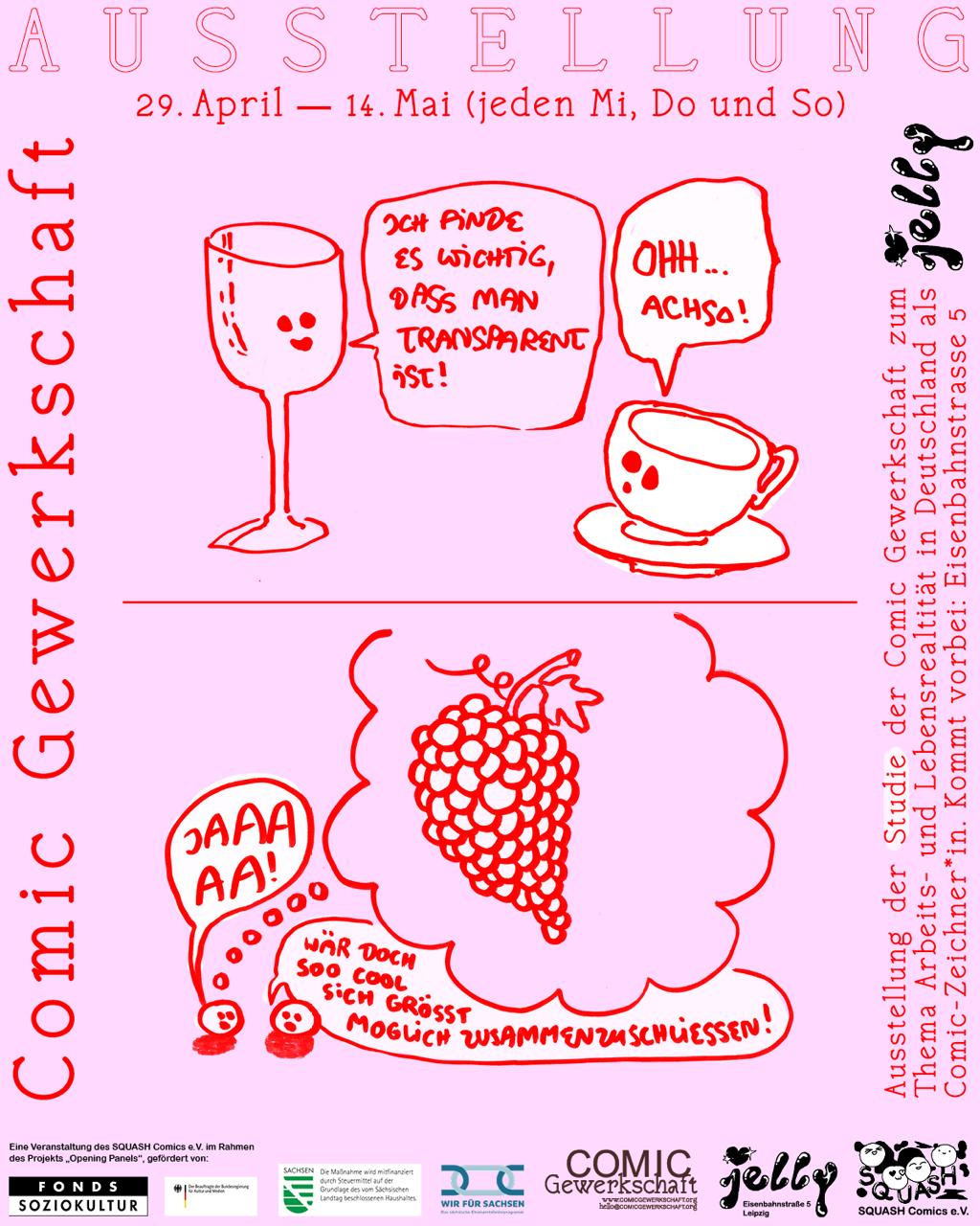 Ausstellung: Comic Gewerkschaft